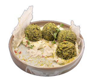 Спаначени кюфтета с дип от лайм и шам фъстък / Spinach meatballs with lime and pistachio dip Спаначени кюфтета с дип от лайм и шам фъстък / Spinach meatballs with lime and pistachio dip