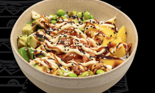 Поkе с пушена сьомга / Smoked Salmon Poke