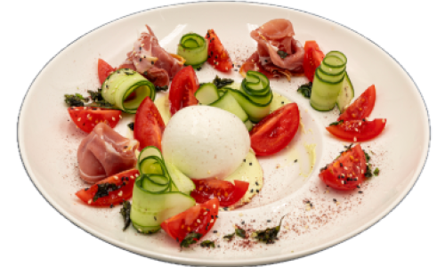 Салата Бурата /Burrata salad