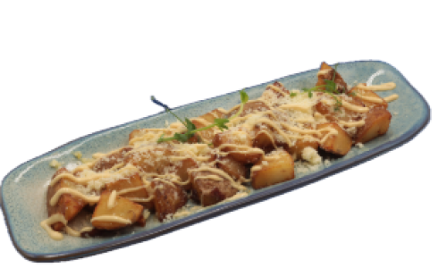 Пресни картофи с трюфел и пармезан / Fresh potatoes with  truffle and parmesan