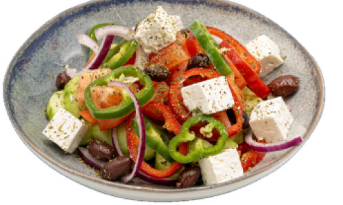 Гръцка салата със сирене Фета/ Greek salad with Feta cheese