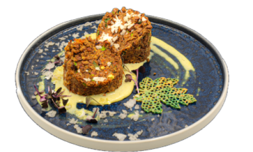 Стек от леща / Lentil steak