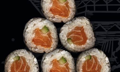Хосомаки сьомга / Salmon Hosomaki
